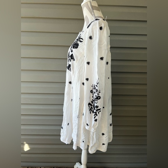 Free People Sweet Tennessee Printed Mini Shift Dress Sz - Picture 5 of 15